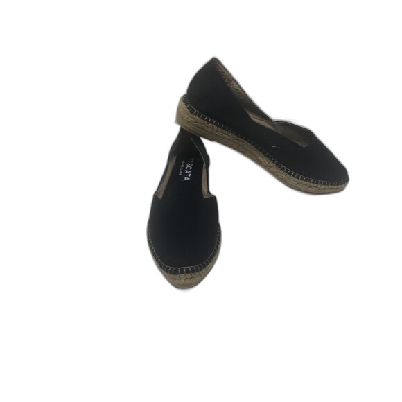 Viscata Women’s 41 Black Calabona Canvas Espadrilles - Picture 1 of 7